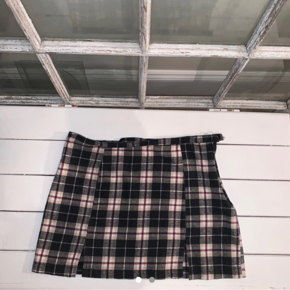 Plaid Skirt